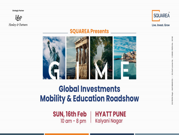  The first-ever Global Investments, Mobility & Education Roadshow 2025 at Hyatt Pune by SQUAREA and Henley Global 