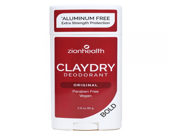  Zion Health Inc. Unveils CLAYDRY BOLD Vegan Deodorant – Original for Maximum Freshness and Odor Protection 