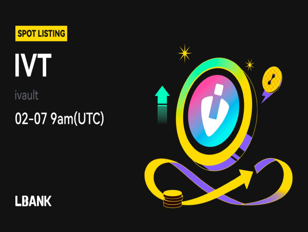  IVT (ivault) Is Now Available for Trading on LBank Exchange 