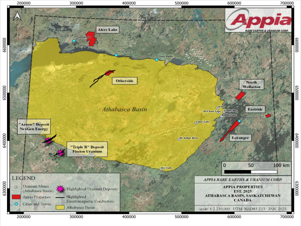  Appia Unveils Promising Drill Targets at Otherside Property, Mirroring Geophysical Traits of NexGen's 