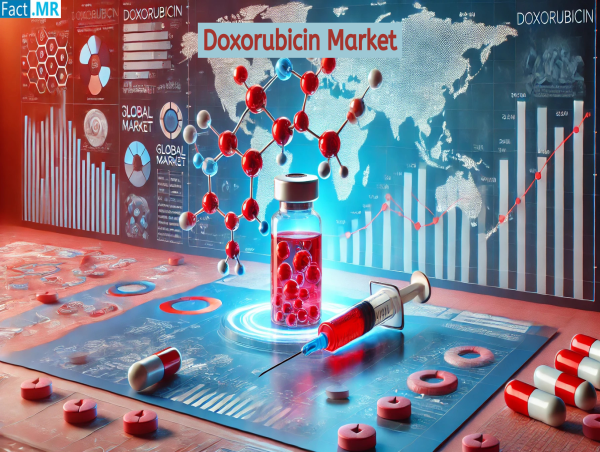  Doxorubicin Market to Grow at 6.8% CAGR, Reaching $1.81 Billion by 2034 