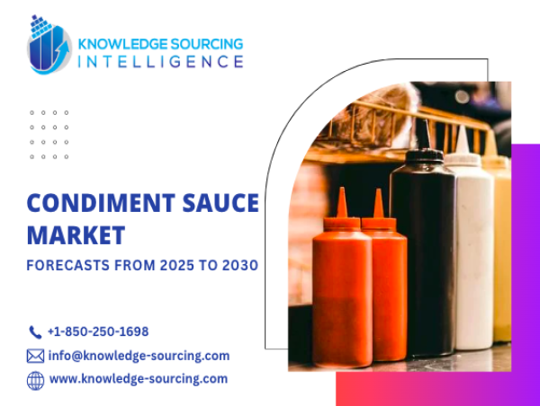  Condiment Sauce Market projected to surpass US$191.056 billion by 2030 at a CAGR of 4.77% 