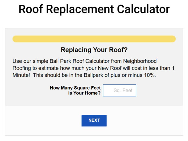  Neighborhood Roofing Launches 2-Minute Self-Service Roofing Estimate Tool in Ann Arbor, Michigan 