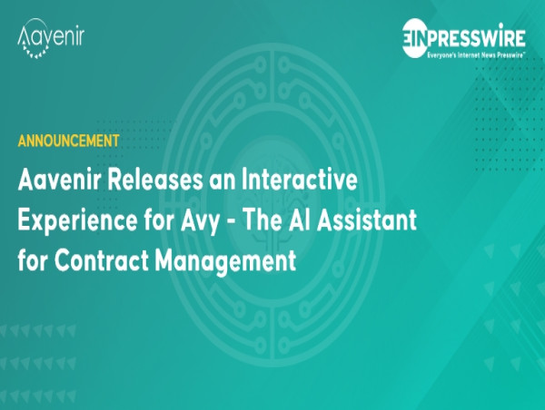  Aavenir Releases an Interactive Experience for Avy – The AI Assistant for Contract Management 