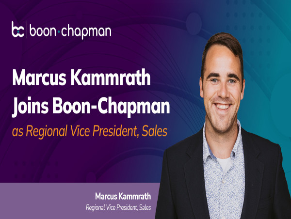  Marcus Kammrath Joins Boon-Chapman as Regional Vice President, Sales 