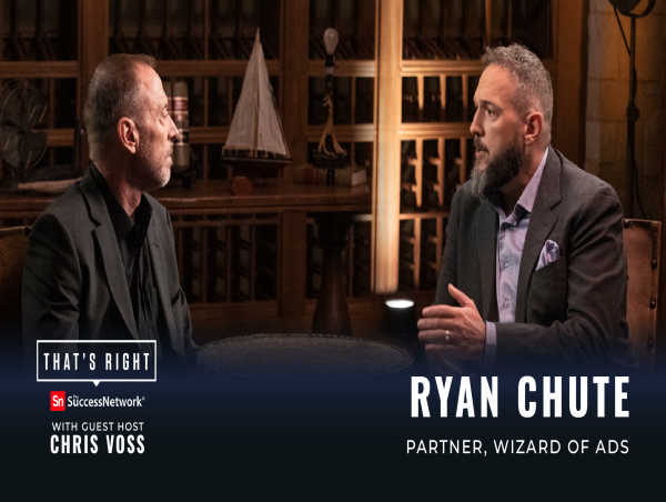  Ryan Chute Featured on ABC, NBC, CBS, and FOX Network Affiliates as a Guest on That's Right with Chris Voss 