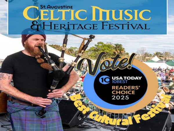  St. Augustine Celtic Festival nominated for best cultural festival in the US 