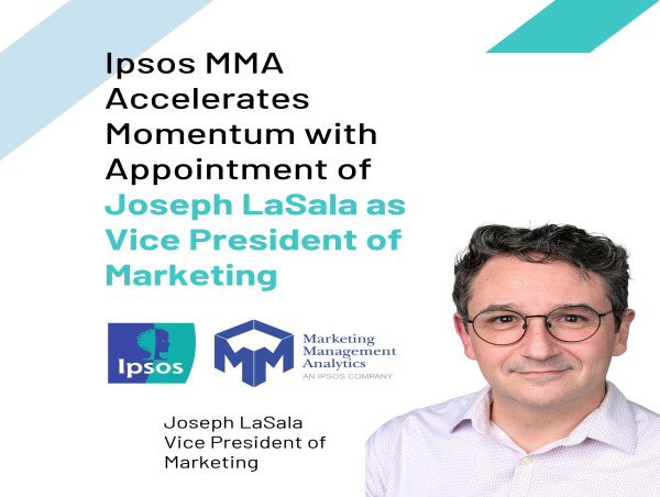  Ipsos MMA Accelerates Momentum with Appointment of Joseph LaSala as Vice President of Marketing 