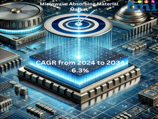 Global Microwave Absorbing Material Market Projected to Reach USD 707.1 Million by 2034, Growing at a CAGR of 6.3%