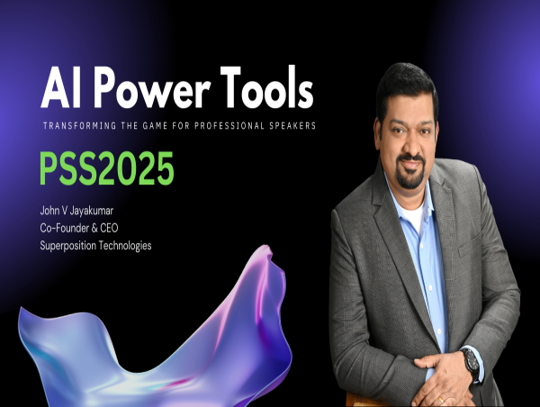  John V Jayakumar to Deliver Keynote on AI Power Tools at PSS2025 