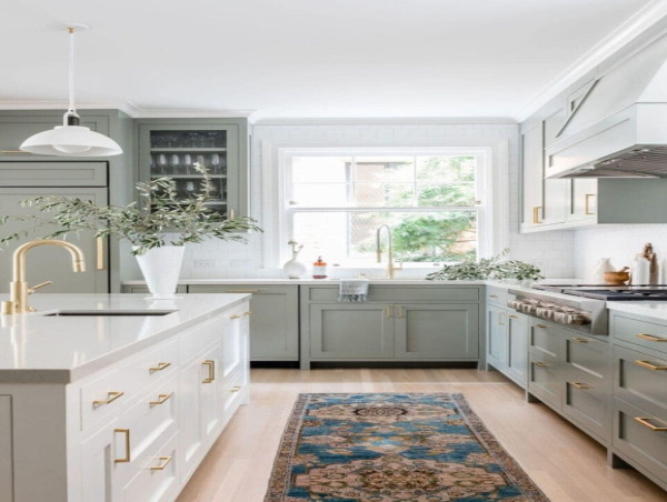  Light Green Kitchen Cabinets: A Refreshing Trend in Modern Kitchen Design 