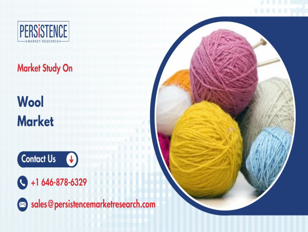  Wool Market Poised for Growth, Projected to Reach US$ 56.3 Bn by 2033 - Persistence Market Research 