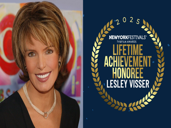  Legendary Trailblazer: Sports Journalist Lesley Visser Honored with Lifetime Achievement Award at NYF TV & Film Awards 