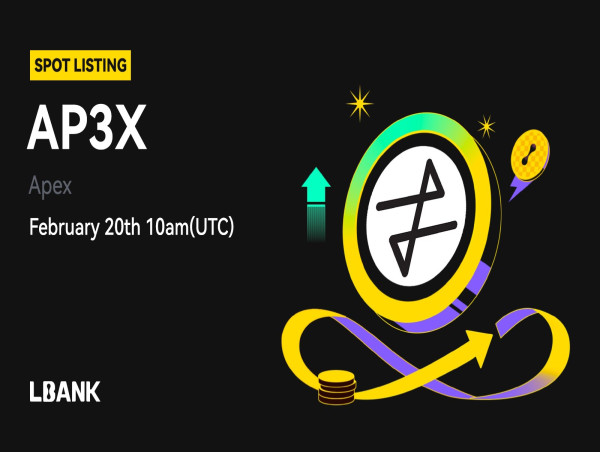  APEX Token (AP3X) Will Be Listed on LBank Exchange 