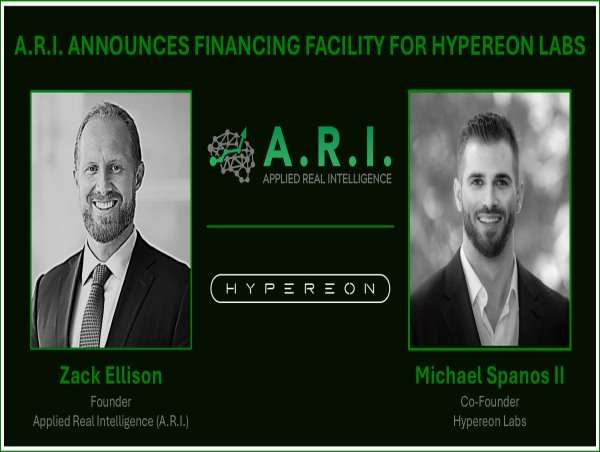  A.R.I. Partners with Hypereon Labs to Drive AI-Powered Innovation 