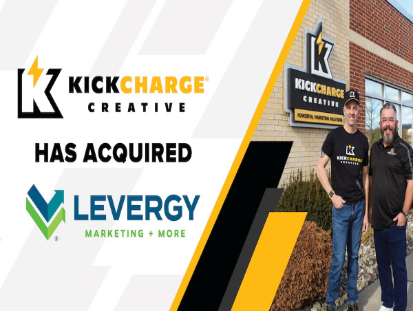  KickCharge® Creative Acquires Levergy®, Digital Marketing Company 