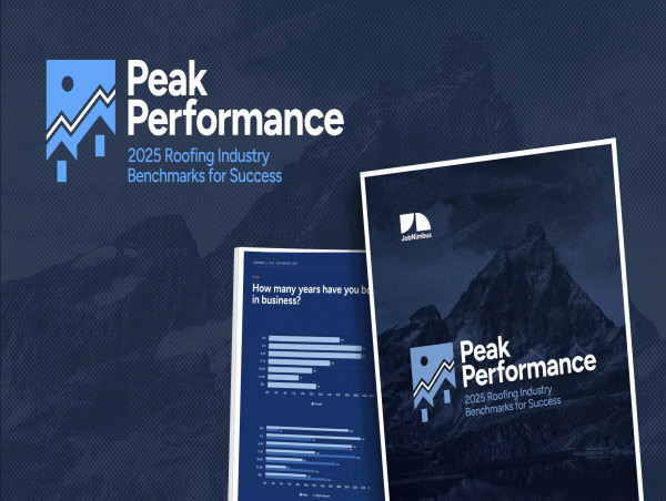  JobNimbus Releases Peak Performance 2025 Report, Providing Data-Driven Insights for Roofing Industry Growth 