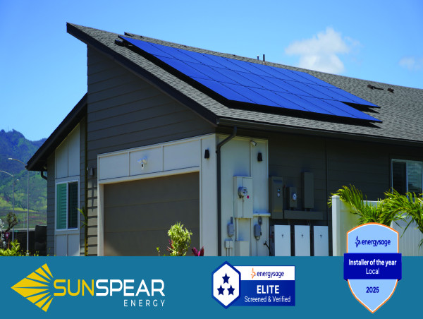  Sunspear Energy Wins EnergySage Installer of the Year 2025 