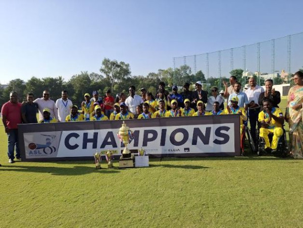  Chennai Legends Crowned Winners of the 3rd Edition of Ability Sports League, Supported by Cycle Pure Agarbathi 