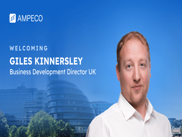  Giles Kinnersley Joins AMPECO as Business Development Director for the UK and Ireland 