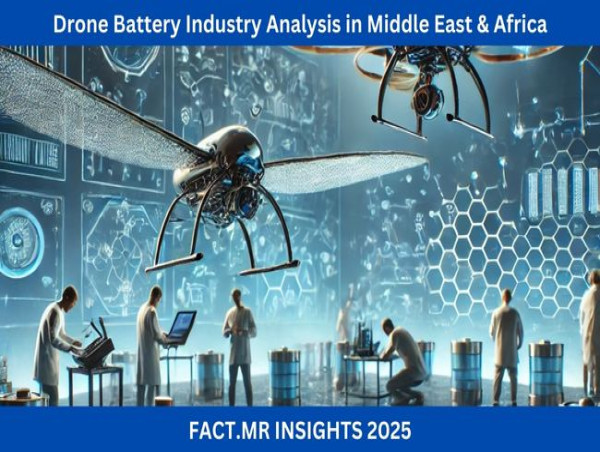  Middle East & Africa Drone Battery Market to Hit US$ 840 Million by 2034, Growing at 8.4% CAGR 