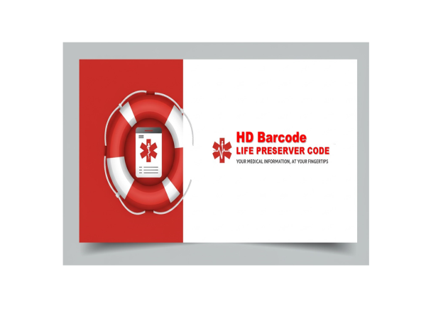  HD Life Preserver: Immediate, Secure, Encrypted Medical and Emergency Information in a 2D Code. 