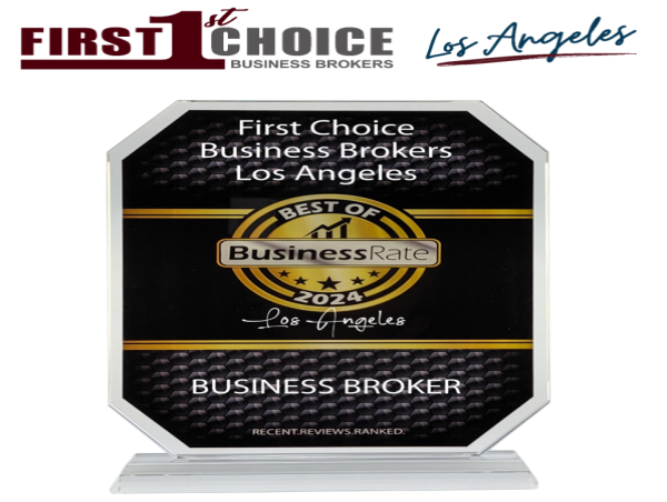  First Choice Business Brokers Los Angeles Named #1 Business Brokerage in Los Angeles for 2024 by BusinessRate 