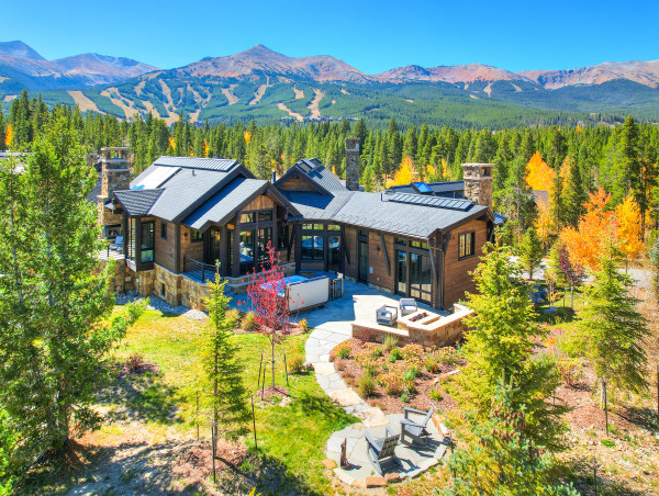  Sale of Premier Mountain Modern Estate at 188 Peerless Drive, Breckenridge 