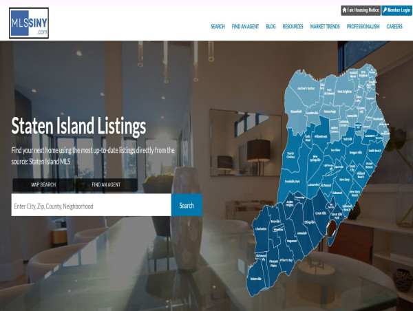  Staten Island MLS Launches New Website With Leading-Edge Home Search Navigation 