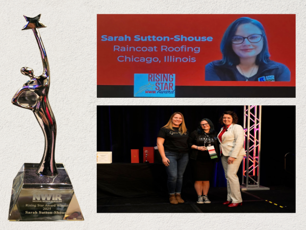  Raincoat Roofing’s Sarah Sutton-Shouse Honored with NWIR Rising Star Award 