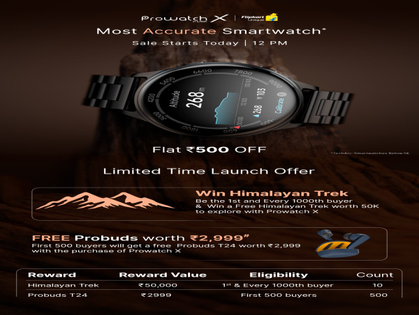  Prowatch X Goes on Sale Tomorrow with Can't-Miss Deals 
