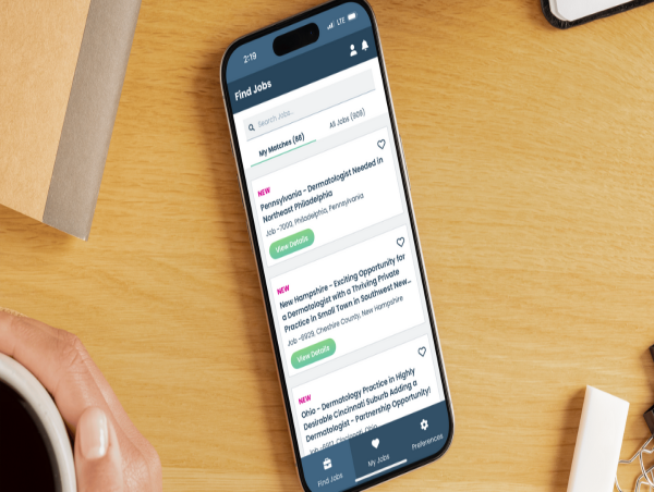  myDermRecruiter Announces New Updates to myDermJobs© App, Enhancing User Experience for Dermatology Professionals 