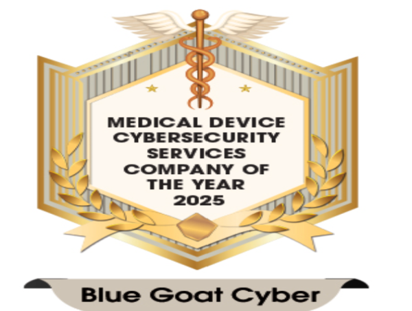  Blue Goat Cyber Named Medical Device Cybersecurity Services Company of the Year by Healthcare Business Review 