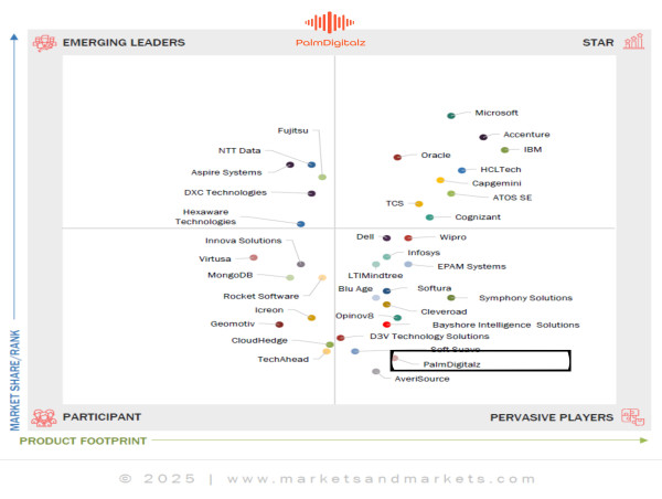  PalmDigitalz Recognized as a Key Player in Application Modernization 