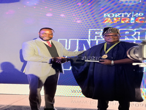  Ayodeji Razaq Honoured as Marketing & Communications Leader at Forty Under 40 Africa Awards 2025 