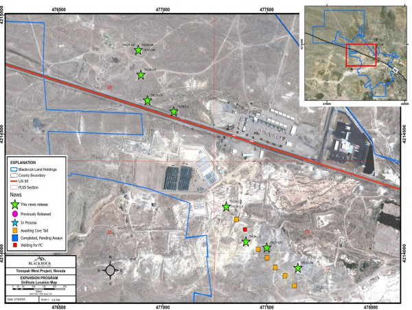  Blackrock Silver Steps Out and Hits Multiple +1 kg/t AgEq Intercepts in First Assays from Resource Expansion Program at Tonopah West 