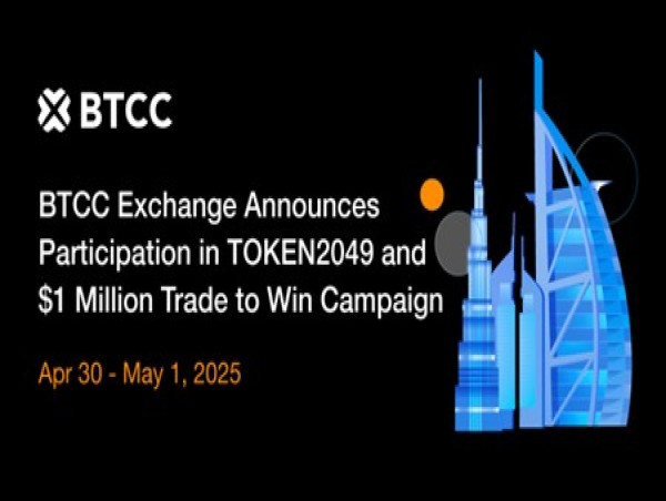  BTCC Exchange Unveils $1 Million “Trade to Win” Campaign Featuring Tesla Cybertruck for TOKEN2049 Dubai 