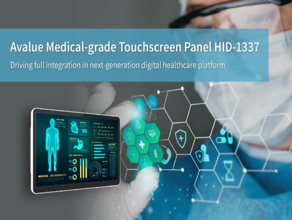  Avalue Medical-Grade Touch Panel PC HID-1337 