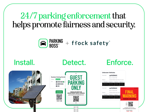  Community Boss Integrates with Flock Safety to Enhance Community Parking Enforcement and Security 