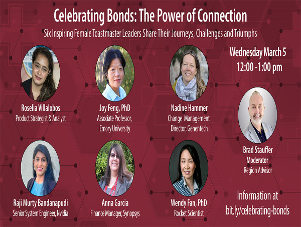  Celebrating Bonds: The Power of Connection – A Virtual Women’s Day Event 