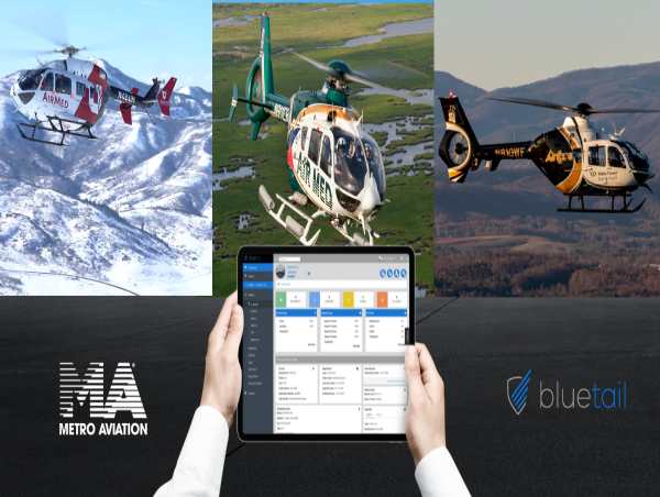  METRO AVIATION PARTNERS WITH BLUETAIL TO ENHANCE MAINTENANCE EFFICIENCY AND COMPLIANCE 