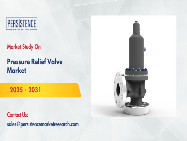  Pressure Relief Valve Market to Reach USD 6.46 Billion by 2031 – Persistence Market Research 