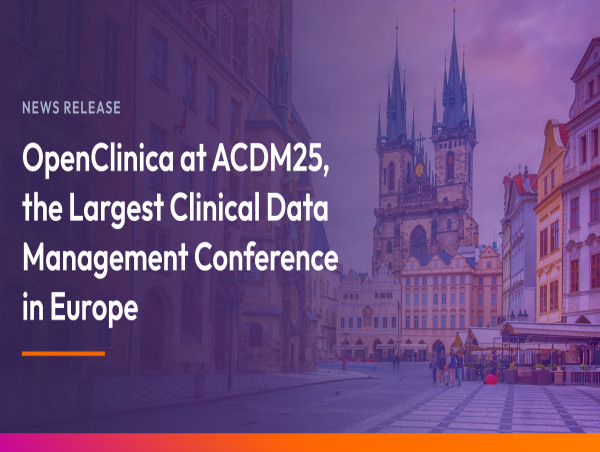 OpenClinica at ACDM25, the Largest Clinical Data Management Conference in Europe 