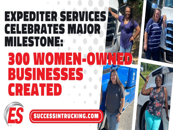  Expediter Services Celebrates Major Milestone: 300 Women-Owned Businesses Created 