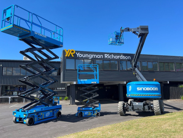  Sinoboom Now Available at Youngman Richardson in New Zealand 