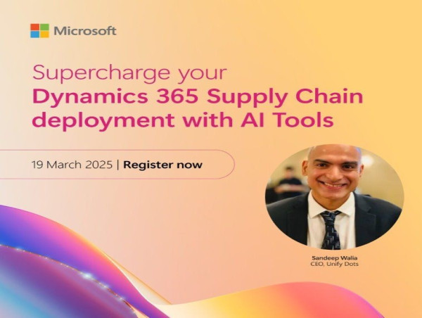  AI-Powered Microsoft Dynamics 365 Industry Events from Unify Dots 