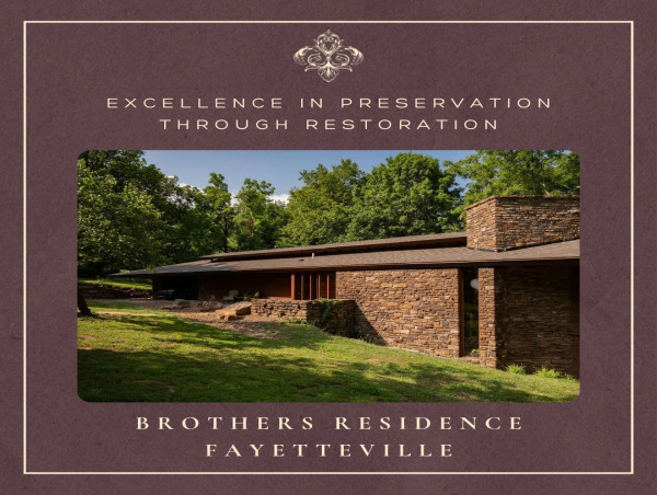 E. Fay Jones Property Receives Award for Historic Preservation