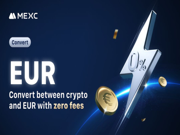  MEXC officially lists EUR on convert with zero fees for fast and effortless trading 