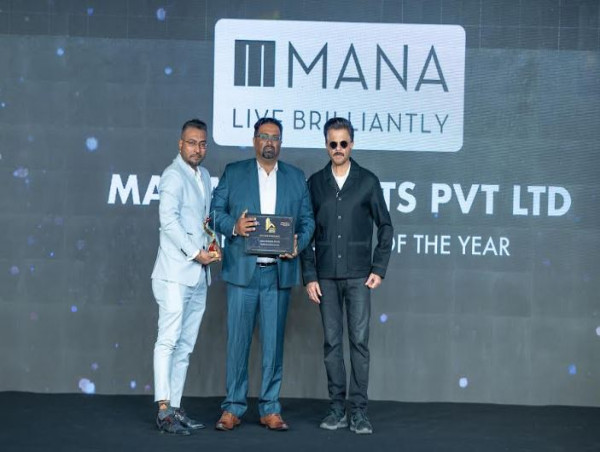  Mana Projects Recognised as Trusted Developer of The Year at Times Real Estate Conclave & Awards 2025 