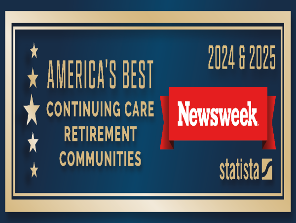  Blue Skies of Texas Named #1 Continuing Care Retirement Community in Texas and #7 in the U.S. by Newsweek and Statista 